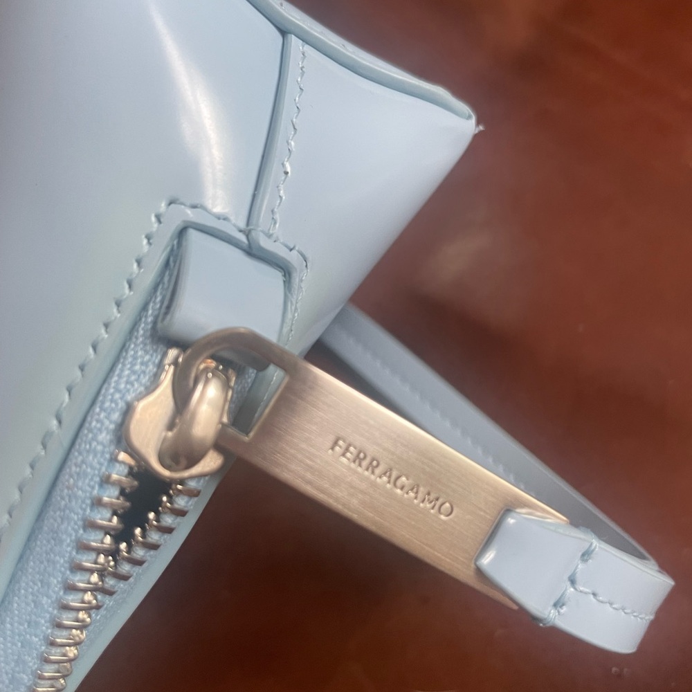 Ferragamo Light Blue Women's Bag